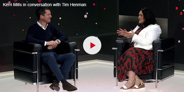 Kerri Mills in conversation with Tim Henman