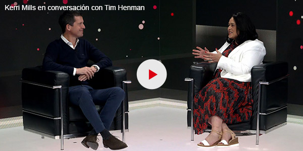 Kerri Mills en conversación con Tim Henman