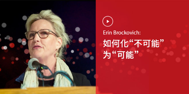 Erin Brockovich: 如何化“不可能”为“可能”